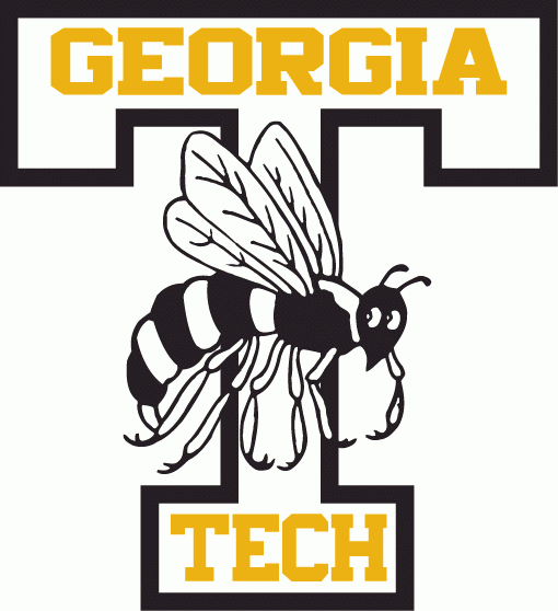 Georgia Tech Yellow Jackets 1962-1973 Primary Logo iron on transfers for T-shirts